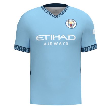 Футбольная форма Манчестер Сити Холанд 9 (Manchester City Haaland 9) 2024-2025 игровая/повседневная 15226411 цвет: голубой