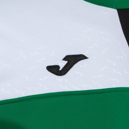 Толстовка Joma Crew V 103085.451 колір: зелений/чорний