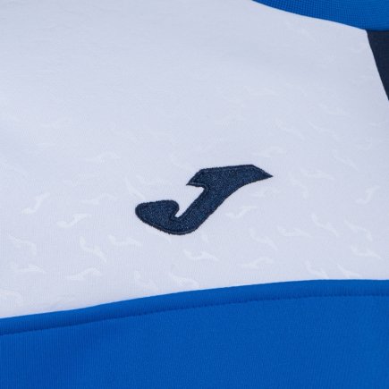 Толстовка Joma Crew V 103085.703 цвет: синий/темно-синий