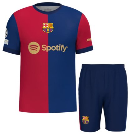 Футбольная форма Барселона Гави 6 (Barcelona Gavi 6) 2024-2025 игровая/повседневная 15221912 цвет: темно-синий