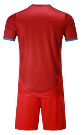 Футбольная форма Europaw mod № 017 цвет: красный