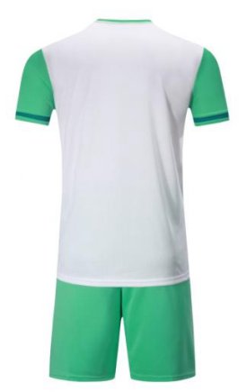 Футбольная форма Europaw mod № 018 цвет: белый, бирюзовый