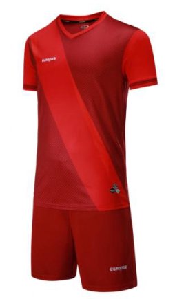 Футбольная форма Europaw mod № 018 цвет: красный