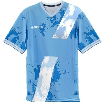 Футболка игровая SECO Giuma 22225411 цвет: голубой