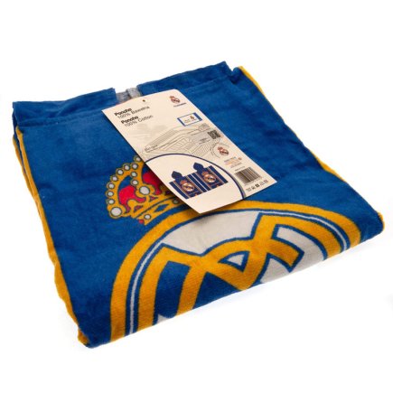 Полотенце-пончо велюровое Реал Мадрид Real Madrid F.C.