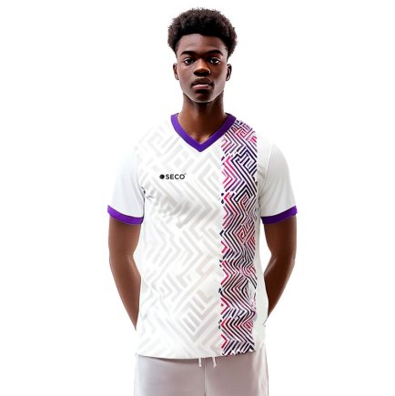 Футболка игровая SECO Sefa White 22225108 цвет: фиолетовый