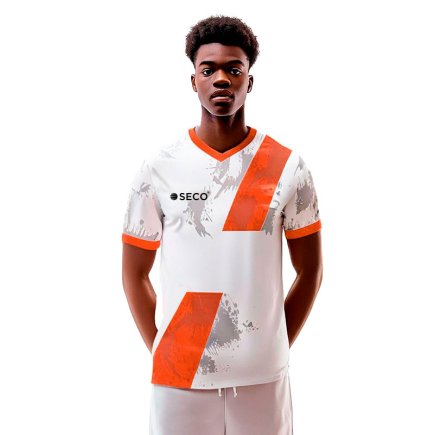 Футболка игровая SECO Giuma White 22225205 цвет: оранжевый
