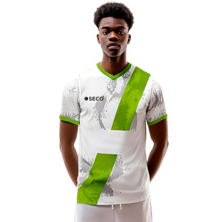 Футболка игровая SECO Giuma White 22225206 цвет: неон