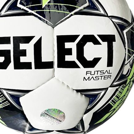 Мяч для футзала Select Futsal Master (FIFA Basic) v22 (334) цвет: белый/зеленый размер 4