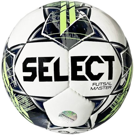 Мяч для футзала Select Futsal Master (FIFA Basic) v22 (334) цвет: белый/зеленый размер 4