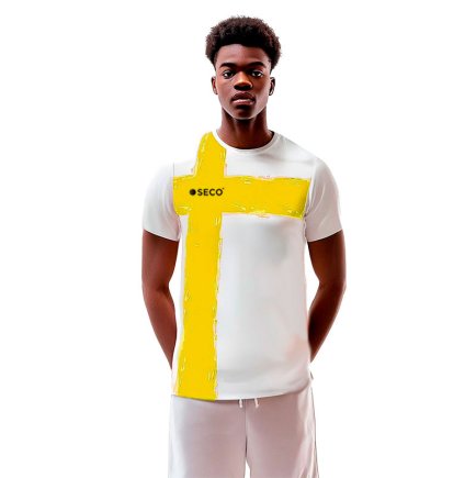 Футболка игровая SECO Lord White 22225903 цвет: желтый