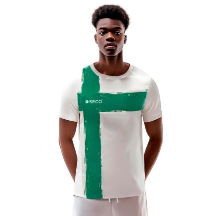 Футболка игровая SECO Lord White 22225907 цвет: зеленый
