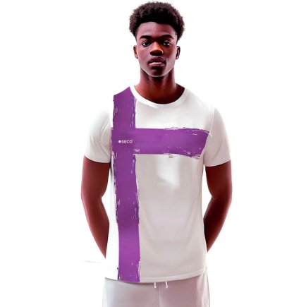 Футболка ігрова SECO Lord White 22225908 колiр: фіолетовий
