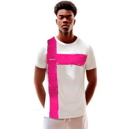 Футболка игровая SECO Lord White 22225909 цвет: розовый
