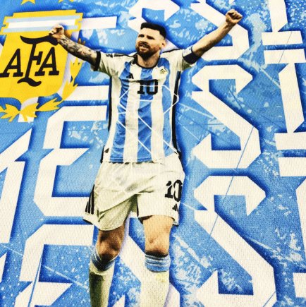 Рюкзак Messi Argentina Месси Аргентина для обуви, мячей, аксессуаров 25290911 цвет: голубой
