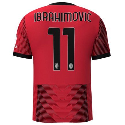 Футболка Milan Ibrahimovic 11 (Мілан Златан Ібрагімович 11) 2023-2024 ігрова/повсякденна 11226402 колiр: червоний