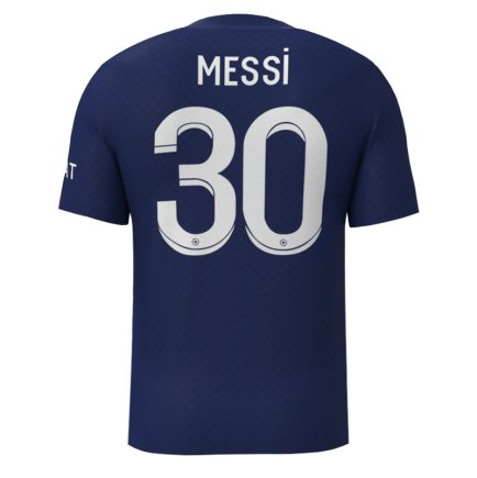 Футболка ПСЖ Месси 30 (PSG Messi 30) 2022-2023 игровая/повседневная 10223912 цвет: темно-синий