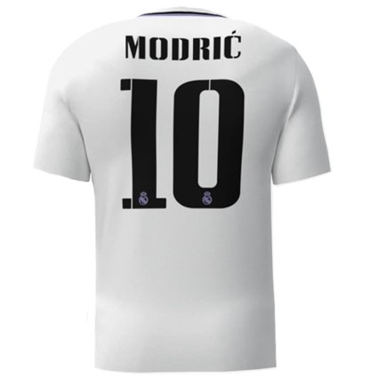 Футбольная форма Реал Мадрид Модрич 10 (Real Madrid Modric 10) 2022-2023 игровая/повседневная 10228710 цвет: белый