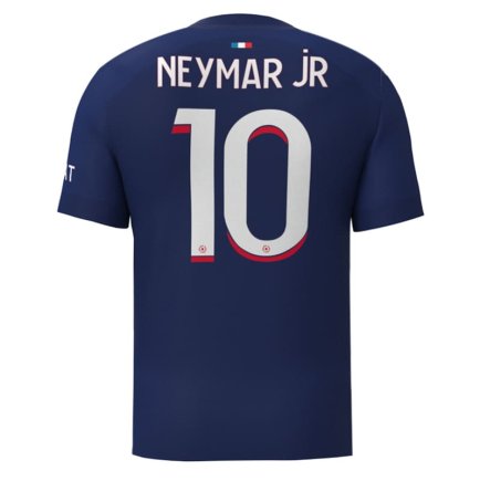 Футболка ПСЖ Неймар 10 (PSG Neymar Jr 10) 2023-2024 ігрова/повсякденна 11225412 колiр: темно-синій