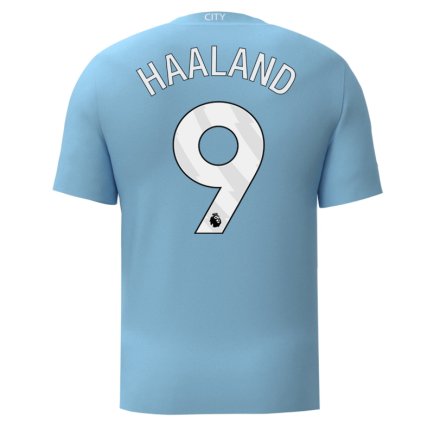 Футбольная форма Манчестер Сити Холанд 9 (Manchester City Haaland 9) 2023-2024 игровая/повседневная 11225711 цвет: голубой