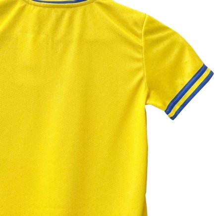 Футболка Украина с гербом 2023-2024 игровая/повседневная 11229603 цвет: желтый