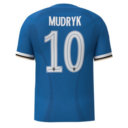 Футбольная форма Челси Мудрик 10 (Chelsea Mudryk 10) 2023-2024 игровая/повседневная 12222404 цвет: синий