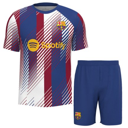 Футбольная форма Барселона Гави 6 (Barcelona Gavi 6) 2023-2024 игровая/повседневная 12223012 цвет: темно-синий