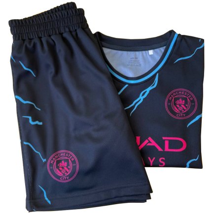 Футбольная форма Manchester City (Манчестер Сити, Ман Сити) 2023-2024 игровая/повседневная 12228801 цвет: черный