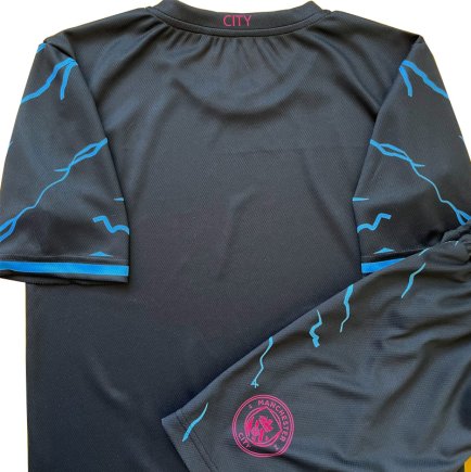 Футбольная форма Manchester City (Манчестер Сити, Ман Сити) 2023-2024 игровая/повседневная 12228801 цвет: черный