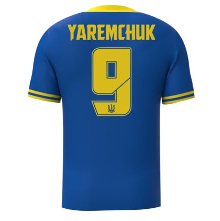Футбольная форма Украина Яремчук 9 (Yaremchuk 9 Ukraine) 2023-2024 игровая/повседневная 13225704 цвет: синий