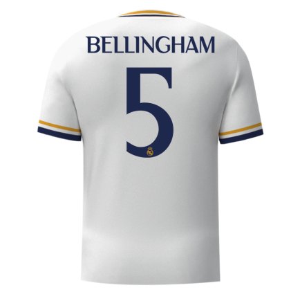 Футбольна форма Реал Мадрид Беллінгем 5 (Bellingham 5) 2023-2024 ігрова/повсякденна 13227410 колiр: білий