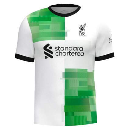 Футбольная форма Ливерпуль М. Салах 11 (Liverpool M. Salah 11) 2023-2024 игровая/повседневная 13228810 цвет: белый