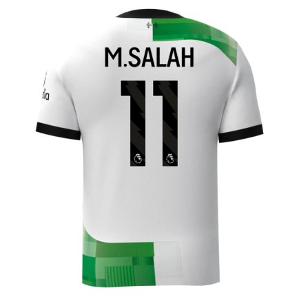 Футбольная форма Ливерпуль М. Салах 11 (Liverpool M. Salah 11) 2023-2024 игровая/повседневная 13228810 цвет: белый