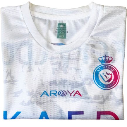 Футболка Аль-Наср Роналдо 7 (Al Nassr Ronaldo 7) 2023-2024 ігрова/повсякденна 14223910 колiр: білий