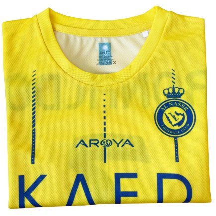 Футбольна форма Аль-Наср Роналдо (Al Nassr Ronaldo) 2023-2024 ігрова/повсякденна 14224603 колiр: жовтий