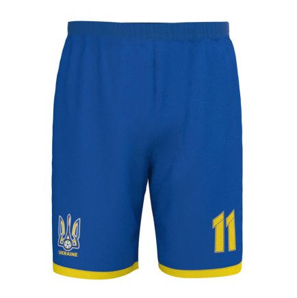 Футбольная форма Украина Довбик 11 (Dovbyk 11 Ukraine) 2023-2024 игровая/повседневная 14224804 цвет: синий
