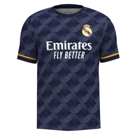 Футбольная форма Реал Мадрид Мбаппе 10 (Real Madrid Mbappe 10) 2023-2024 игровая/повседневная 14227112 цвет: темно-синий