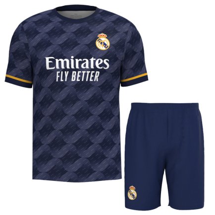 Футбольная форма Реал Мадрид Мбаппе 10 (Real Madrid Mbappe 10) 2023-2024 игровая/повседневная 14227112 цвет: темно-синий