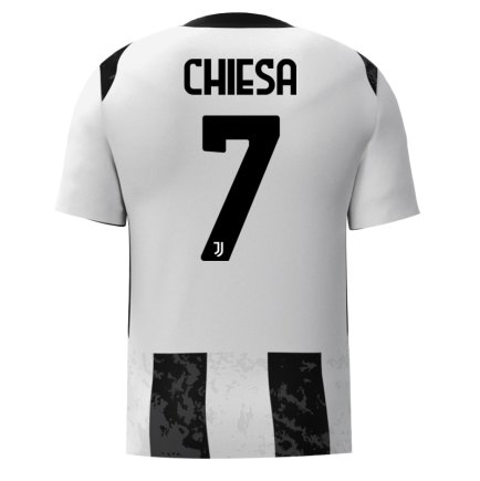 Футбольная форма Ювентус Кьеза 7 (Juventus Chiesa 7) 2024-2025 игровая/повседневная 15232810 цвет: белый