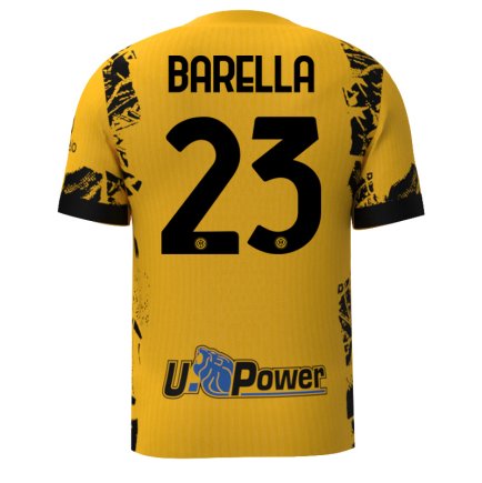 Футбольная форма Интер Милан Барелла 23 (Inter Milan Barella 23) 2024-2025 игровая/повседневная 15234203 цвет: желтый