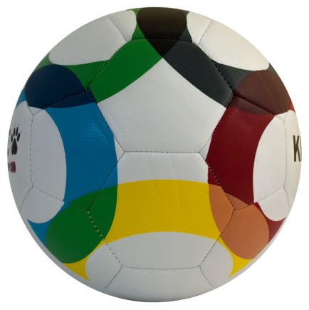 Мяч футбольный Kelme 90150J-100 размер 5 цвет: белый  (официальная гарантия)