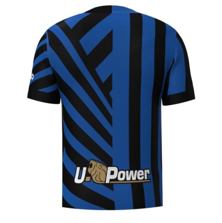 Футболка Inter Milan (Интер) 2024-2025 игровая/повседневная 15235304 цвет: синий