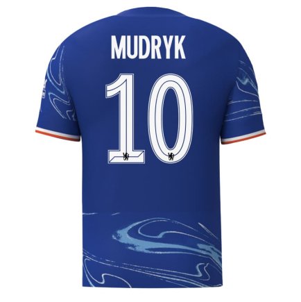 Футбольная форма Челси Мудрик 10 (Chelsea Mudryk 10) 2024-2025 игровая/повседневная 15238204 цвет: синий