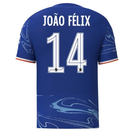 Футбольная форма Челси Жоау Феликс 14 (Chelsea Joao Félix 14) 2024-2025 игровая/повседневная 15238604 цвет: синий
