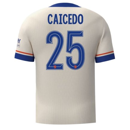 Футбольная форма Челси Кайседо 25 (Chelsea Caicedo 25) 2024-2025 игровая/повседневная 15239810 цвет: белый