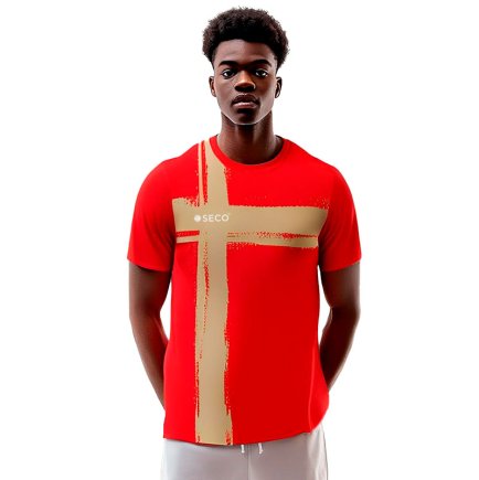 Футболка ігрова SECO Lord Gold 22226002 колiр: червоний
