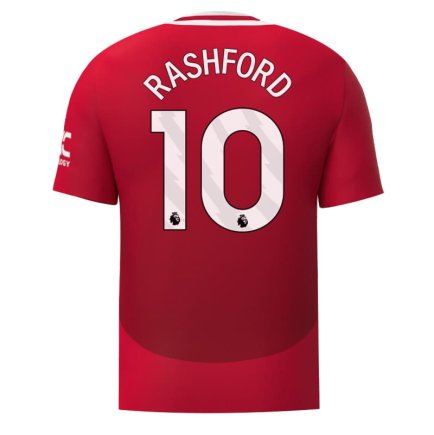 Футболка Манчестер Юнайтед Рашфорд 10 (Manchester United Rashford 10) 2024-2025 игровая/повседневная 15240202 цвет: красный
