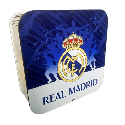 Коробка з дерева ХДФ Реал Мадрид (Real Madrid) самозбірна з кришкою розмір: 25х25х10 см 10100518