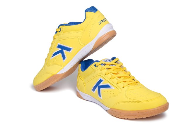 Взуття для залу Kelme PRECISION 55211-151 2017 колір: жовтий/синій (офіційна гарантія)