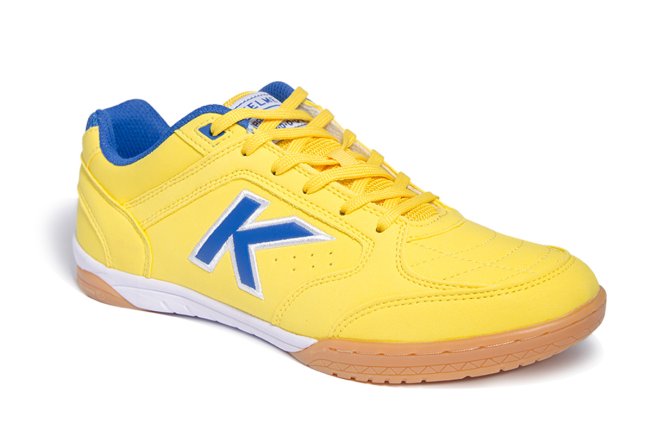 Взуття для залу Kelme PRECISION 55211-151 2017 колір: жовтий/синій (офіційна гарантія)